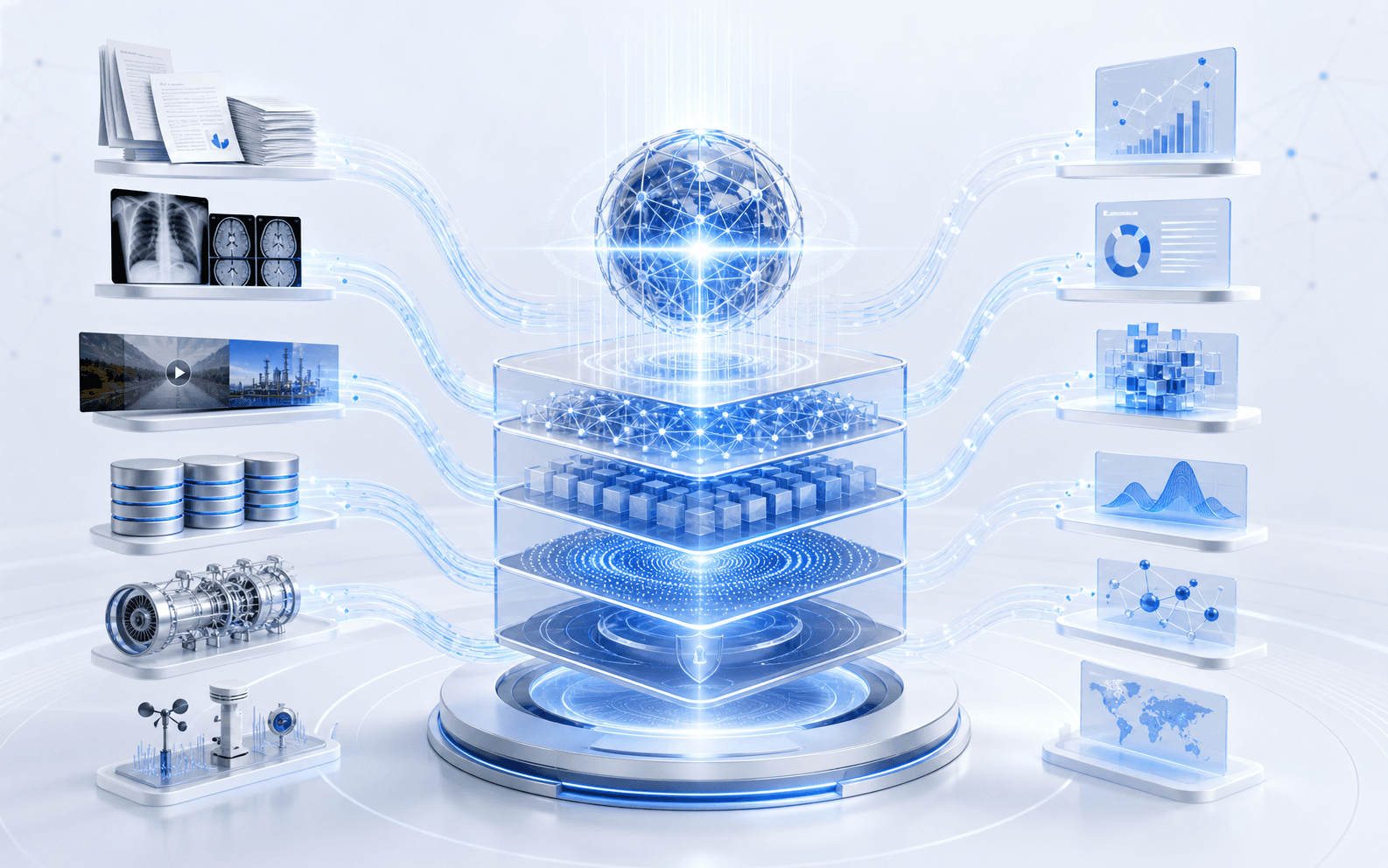 Spark AI knowledge infrastructure platform connecting multimodal enterprise data to governed knowledge and AI applications